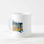 消防士の蹴りの灰! コーヒーマグカップ (正面左)