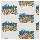 消防士の蹴りの灰! ファブリック (見本)