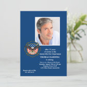 消防士の退職の招待状 招待状 (スタンド正面)