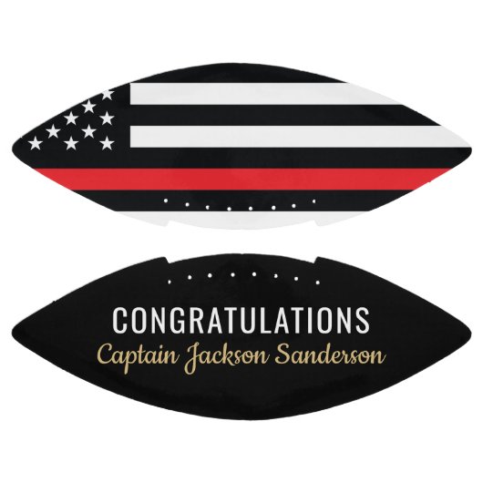 消防士の退職の赤線のフラグおめでとう アメリカンフットボール (パネル)