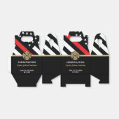 消防士の退職の赤線のフラグおめでとう フェイバーボックス (折り畳みなし)