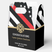 消防士の退職の赤線のフラグおめでとう フェイバーボックス (オープン)