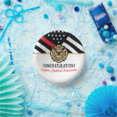 消防士の退職の赤線のフラグおめでとう ペーパーボウル (パーティー)