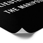 消防士の退職パーティー記念日レッドライン ポスター (角)