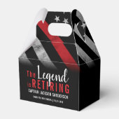 消防士の退職パーティー赤線のフラグ消防士 フェイバーボックス (裏面サイド)