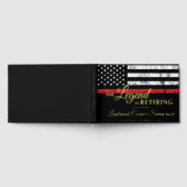 消防士の退職レッドライン旗消防士 ゲストブック (全面)