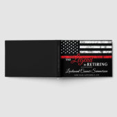 消防士の退職レッドライン旗消防士 ゲストブック (全面)