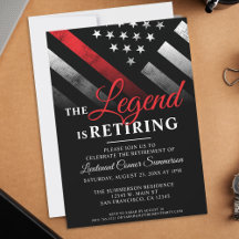 消防士の退職レッドライン旗消防士