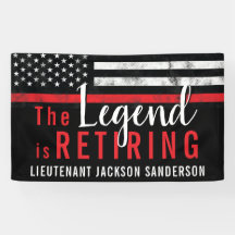 消防士の退職レッドライン旗消防士