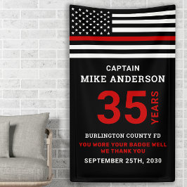 消防士の退職年数サービス薄い赤線 横断幕