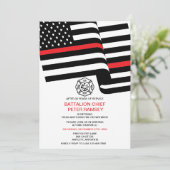 消防士の退職招待状 招待状 (スタンド正面)