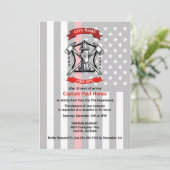 消防士の退職 招待状 (スタンド正面)