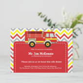 消防士の退職 招待状 (スタンド正面)