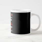 消防士の醜いクリスマス ジャンボコーヒーマグカップ (右)