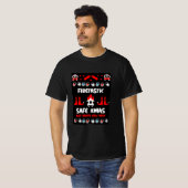 消防士の醜いクリスマス Tシャツ (正面フル)