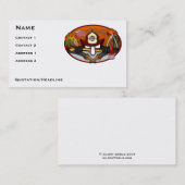 消防士のKilroyの名刺 名刺 (正面/裏面)