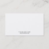 消防士のKilroyの名刺 名刺 (裏面)