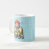 消防士はお父さんみたいマグカップ コーヒーマグカップ (正面左)