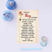 消防士はむしろゲームカードをシャワーする チラシ (シングル)