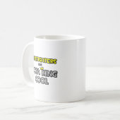 消防士はソファキングカッコいい コーヒーマグカップ (正面左)