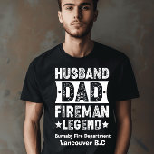 消防士は伝説のシャツを着ている Tシャツ