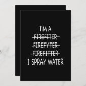 消防士は水おもしろいを吹くと言う シーズンカード (正面/裏面)