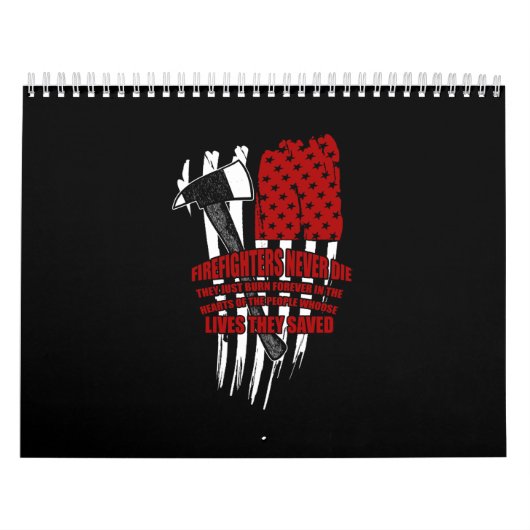 消防士は永遠に生まれ死ぬことはない カレンダー (カバー)