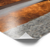 消防士は火を消す フォトプリント            (角)