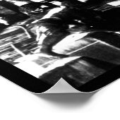 消防士は燃えるReichstag_Warのイメージで働く ポスター (角)