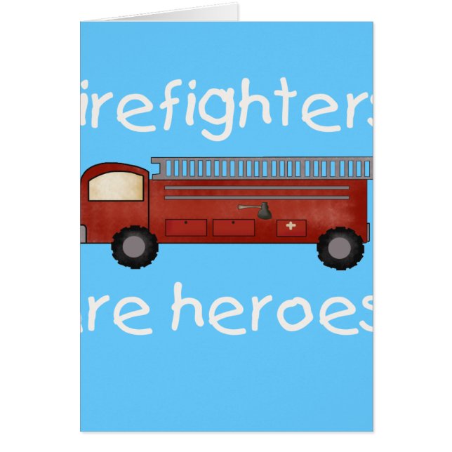 消防士は英雄です (正面)