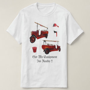 消防士は行く準備ができていた Tシャツ