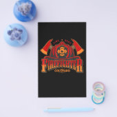 消防士へのプレゼント 男性または女性 チラシ (シングル)