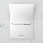 消防士への感謝カード カード (内部)