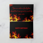 消防士カード カード (内部)