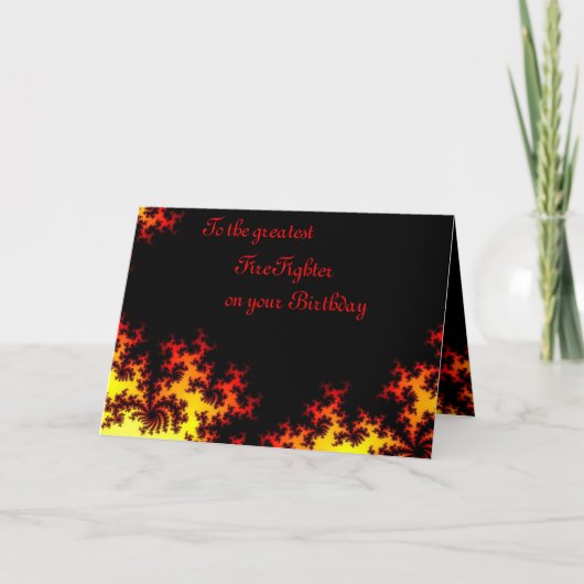 消防士カード カード (正面)