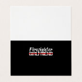 消防士ガールフレンド赤線消防士 名刺 (外部フラット)