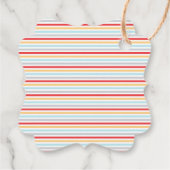 消防士キッドパーティー誕生日メッセージカード フェイバータグ (裏面)