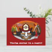 消防士キルロイ招待状 招待状 (スタンド正面)