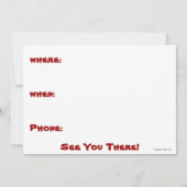 消防士キルロイ招待状 招待状 (裏面)