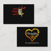 消防士ギフト パパがポール・ファイアファイターを演じる 名刺 (正面/裏面)