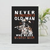 消防士ギフト |消防士を過小評価しない シーズンカード (スタンド正面)