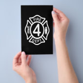 消防士ギフト | Fire Fighter Dept Gives チラシ (ハンドル)