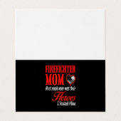 消防士ギフト | Fire fighter Mom Gives 名刺 (外部フラット)