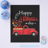 消防士ギフト | Happy Valentine Day消防士 チラシ (シングル)