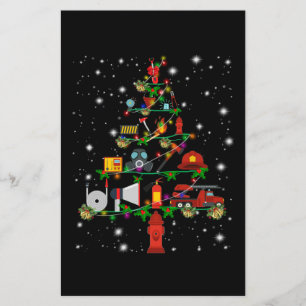 消防士ギフト Merry Christmas消防士おもしろい チラシ