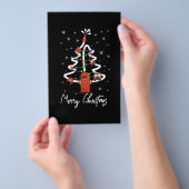 消防士ギフト | Merry Christmas消防士 チラシ (ハンドル)