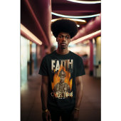 消防士クリスチャン信仰への恐怖に対する信仰 Tシャツ