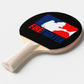 消防士グラフィックリーグスタイル 卓球ラケット (正面アングル)