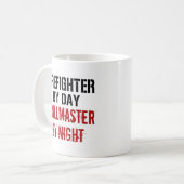消防士グリルマスター コーヒーマグカップ (正面左)