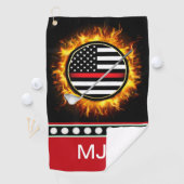 消防士ゴルフタオル ゴルフタオル (インサイチュ)